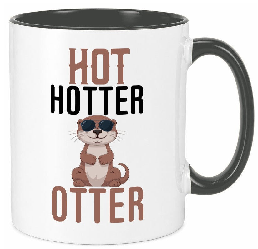 Lustiger Otter | Hot Wortwitz Sonnenbrille Tiercomic v2 Geschenkidee Tasse