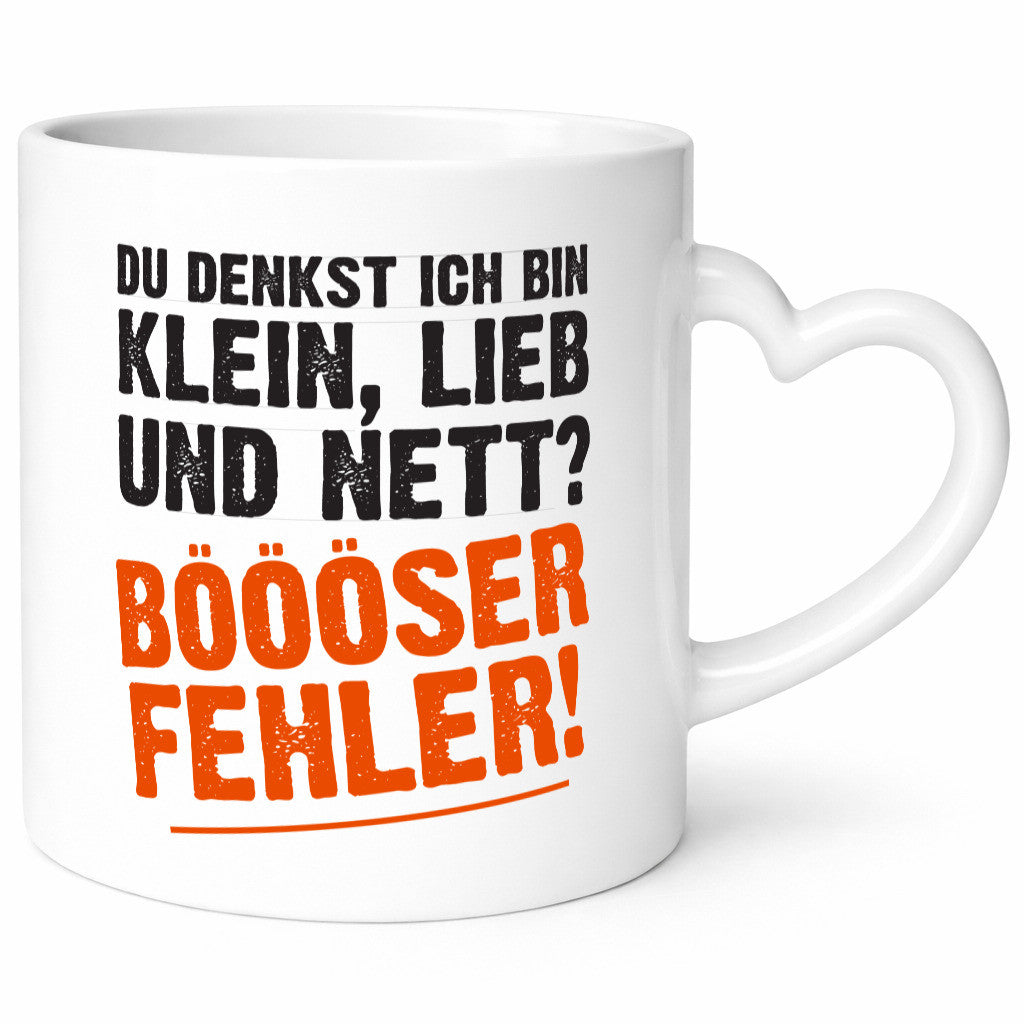 Böööser Fehler | Spruch Tasse kleine Frau Freundin Humor Geschenkidee