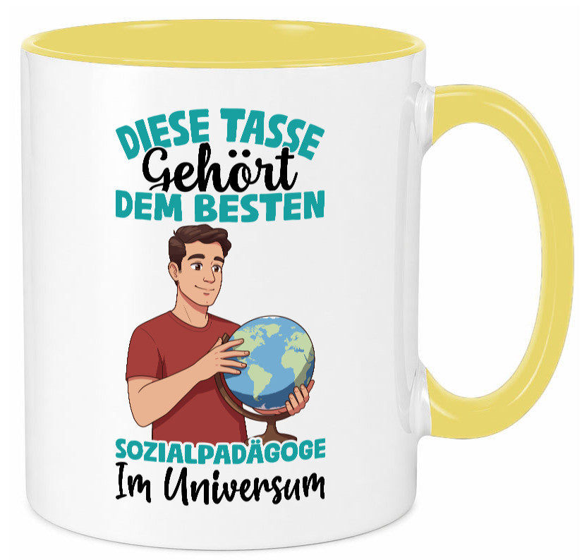 Im Universum: Sozialpädagoge | Pädagoge lustiger Spruch Geschenk Humor
