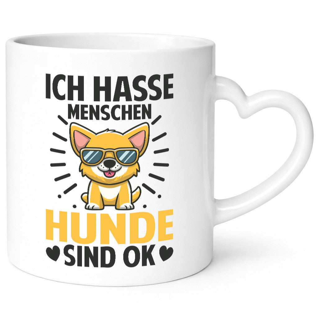Ich Hasse Menschen Hunde sind ok | Hundeliebhaber Humor Tierliebhaber