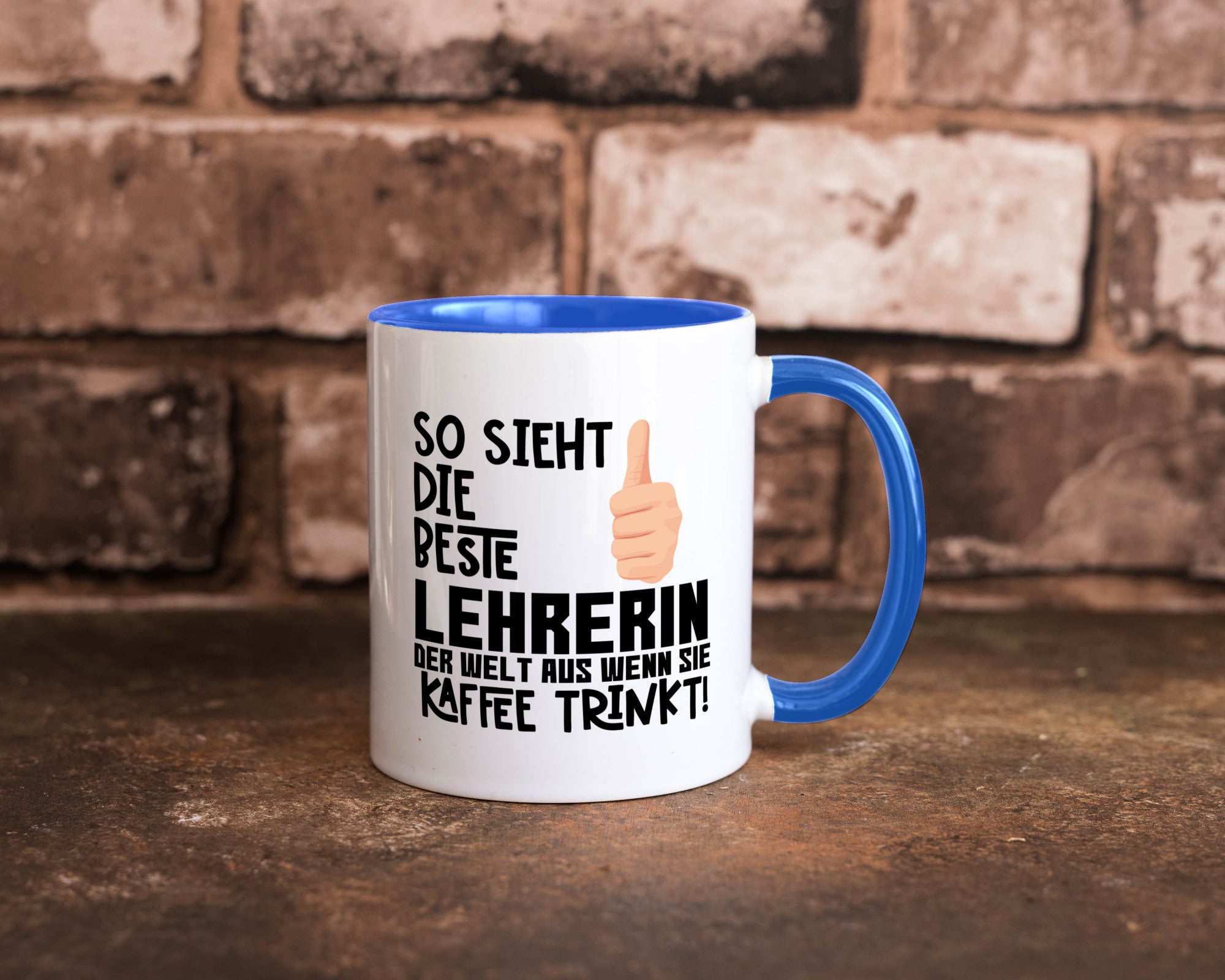 Beste Lehrerin | Lehrer Tasse Schule Dankeschön lustiger Spruch Geschenk Humor