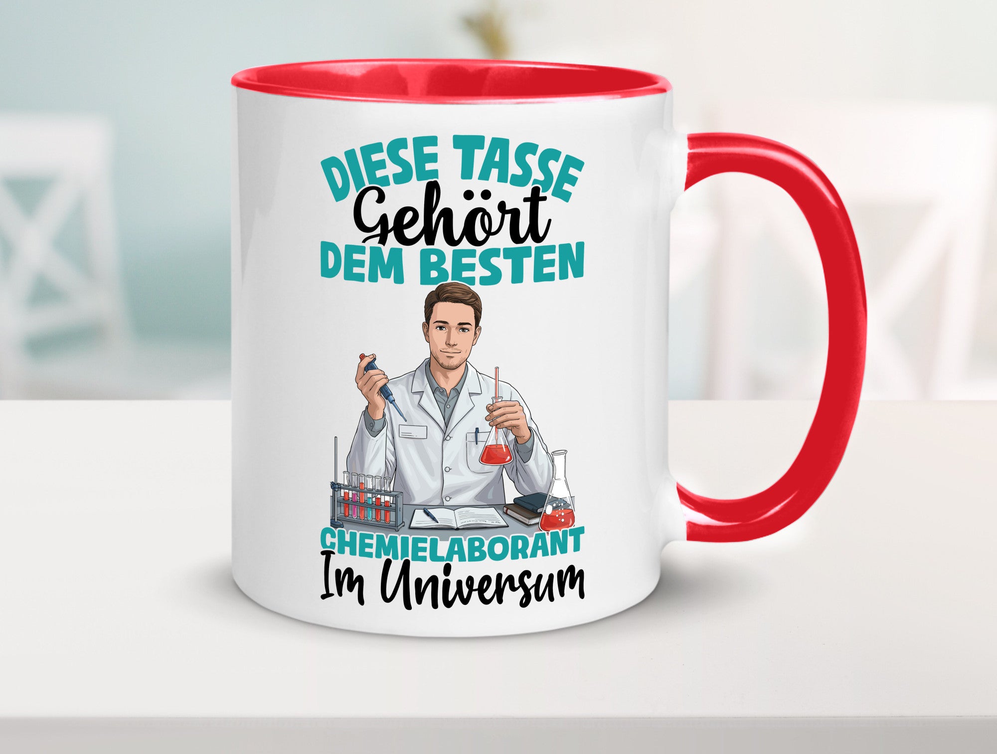Im Universum: Chemielaborant | Laborant Chemie Humor Geschenkidee Tasse