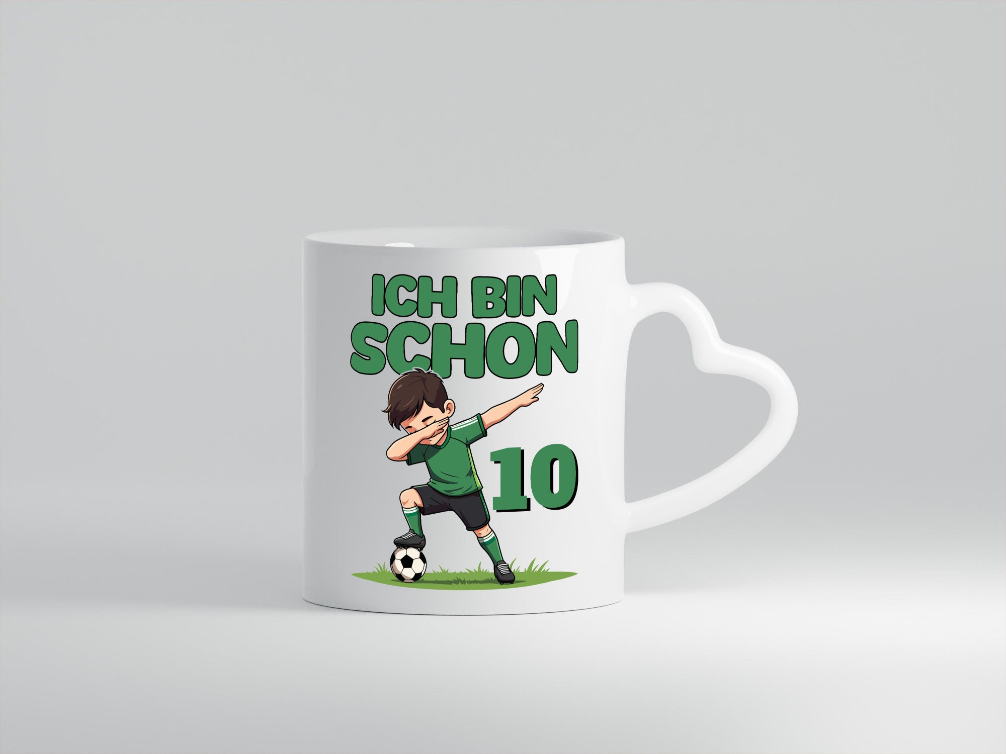 10. Geburtstag | 10 Jahre Fußballer Geschenkidee Humor Tasse