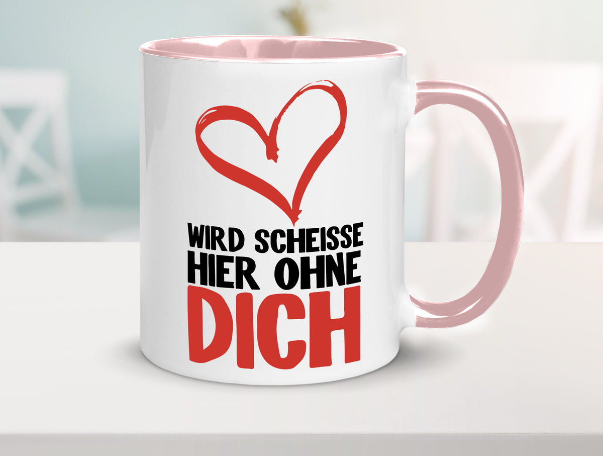 Wird Scheisse Geschenk Humor Geschenkidee lustiger Spruch Tasse