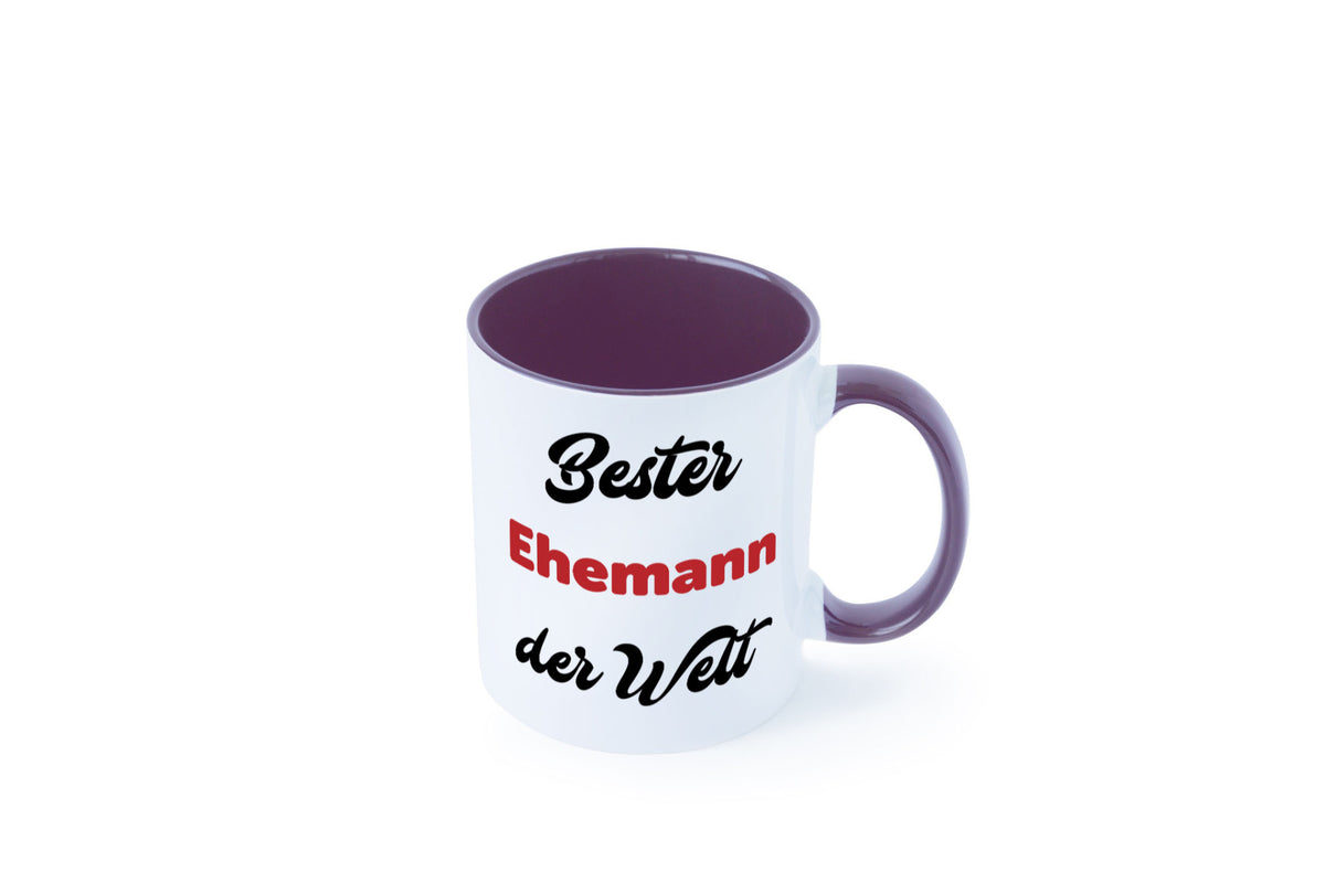 Bester Ehemann der Welt | Ehepaar Geschenkidee Humor Tasse