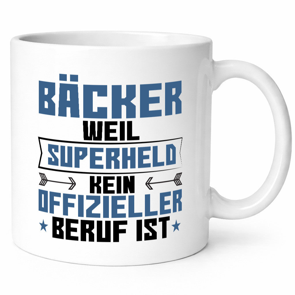 Superheld Bäcker | Bäckerei Backen Konditor Geschenk Humor Geschenkidee