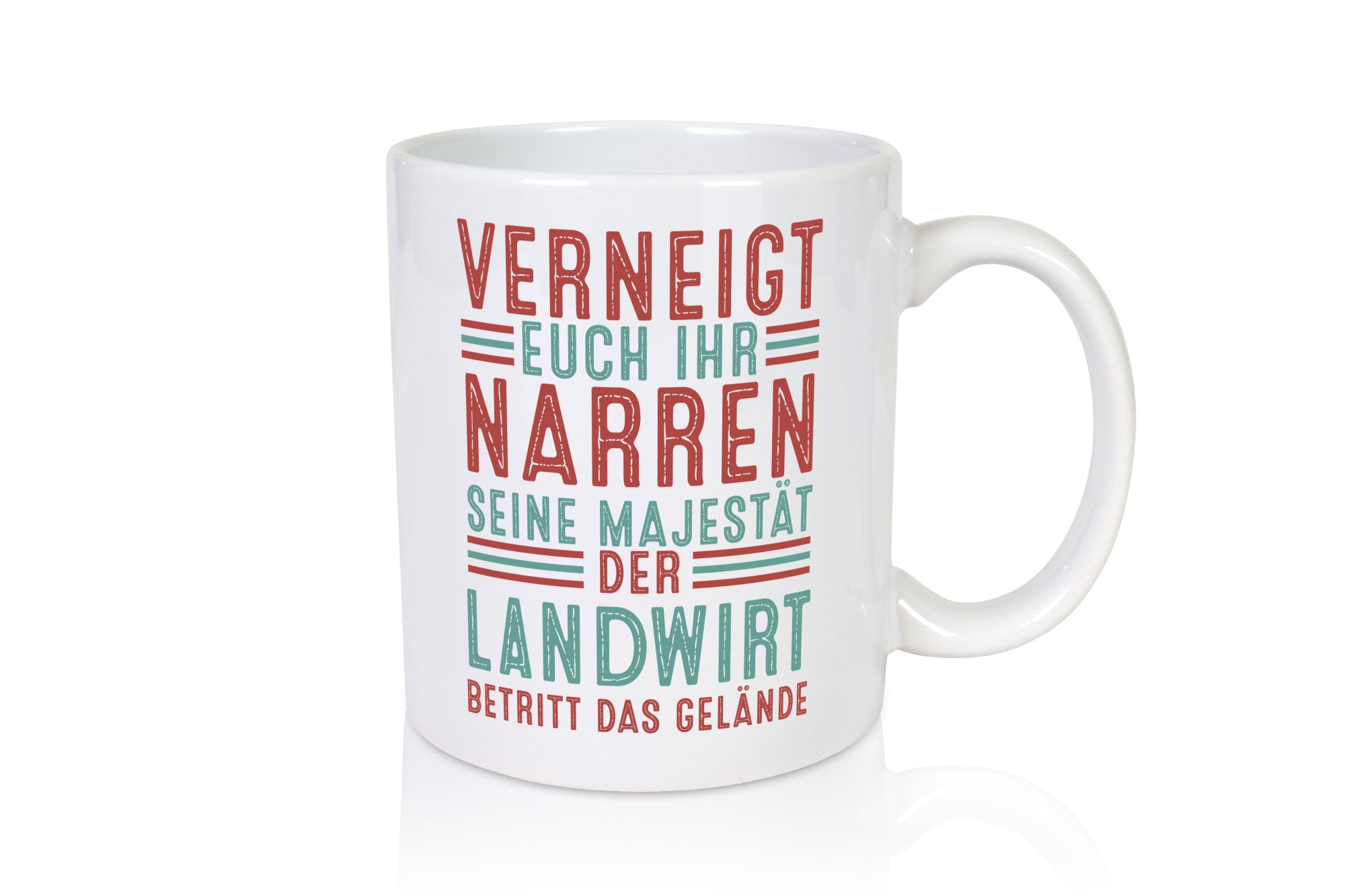 Verneigt euch: Landwirt | Bauer Landwirtschaft lustig Humor Geschenkidee