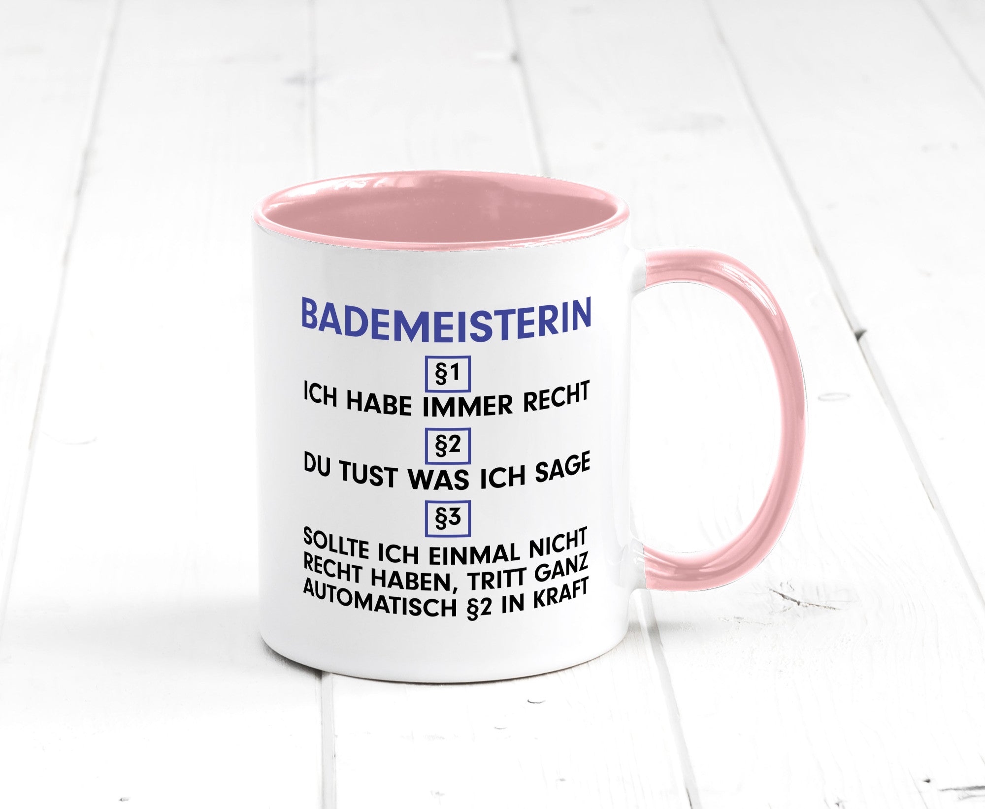 Ich habe immer Recht Bademeisterin | Schwimmmeisterin v2 Geschenk Humor