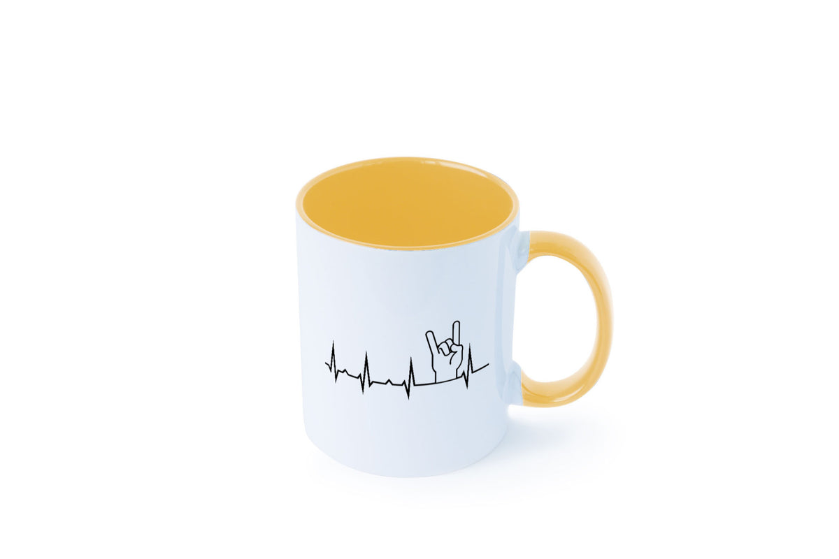 Heavy Metal Motiv | Rocker Musiker Rock Musik Geschenk Humor Geschenkidee Tasse