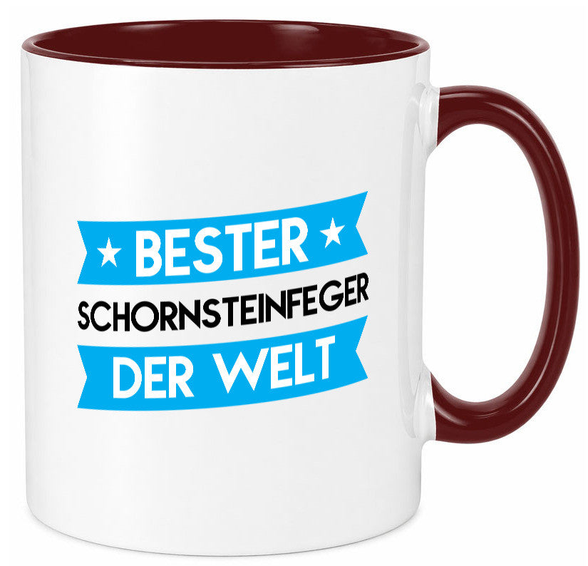 Bester Schornsteinfeger | Kaminkehrer Handwerk Humor Geschenkidee Tasse
