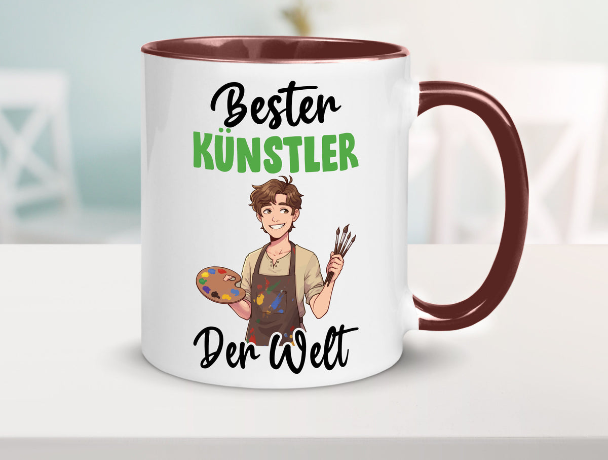 Bester Künstler | Kunst Geschenkidee Humor Tasse