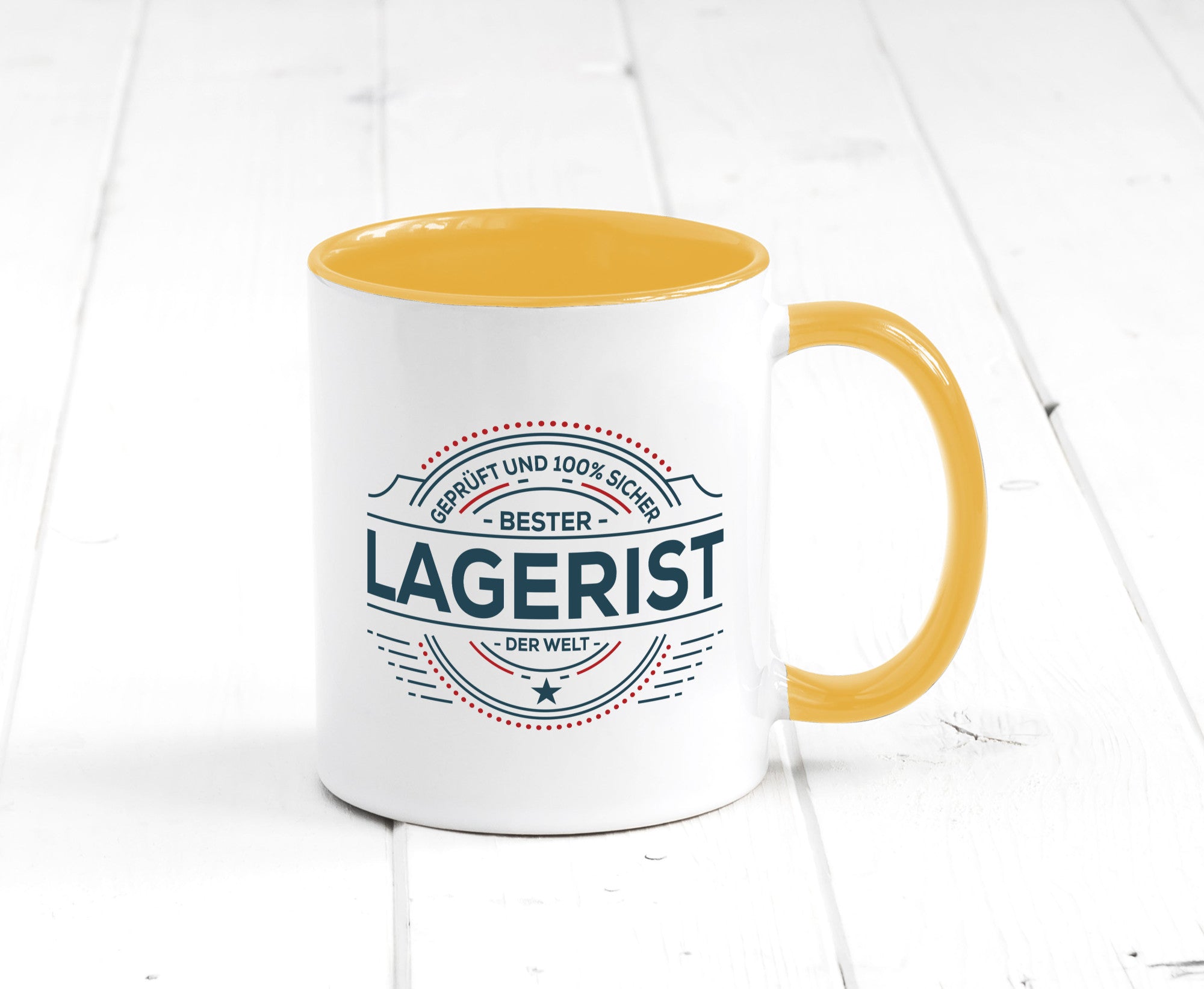 Geprüft und sicher: Lagerist | Lageristen Lager Arbeiter lustiger Spruch