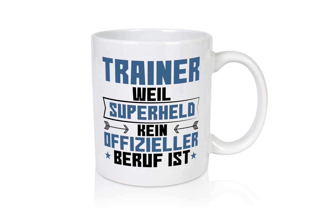 Superheld Trainer | Verein Sport Humor Geschenkidee Tasse