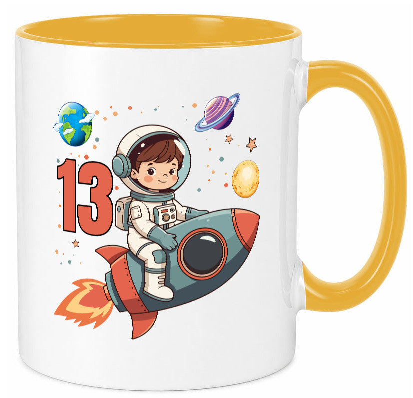 13. Geburtstag | 13 Jahre Astronaut Weltraum lustiger Spruch Geschenk