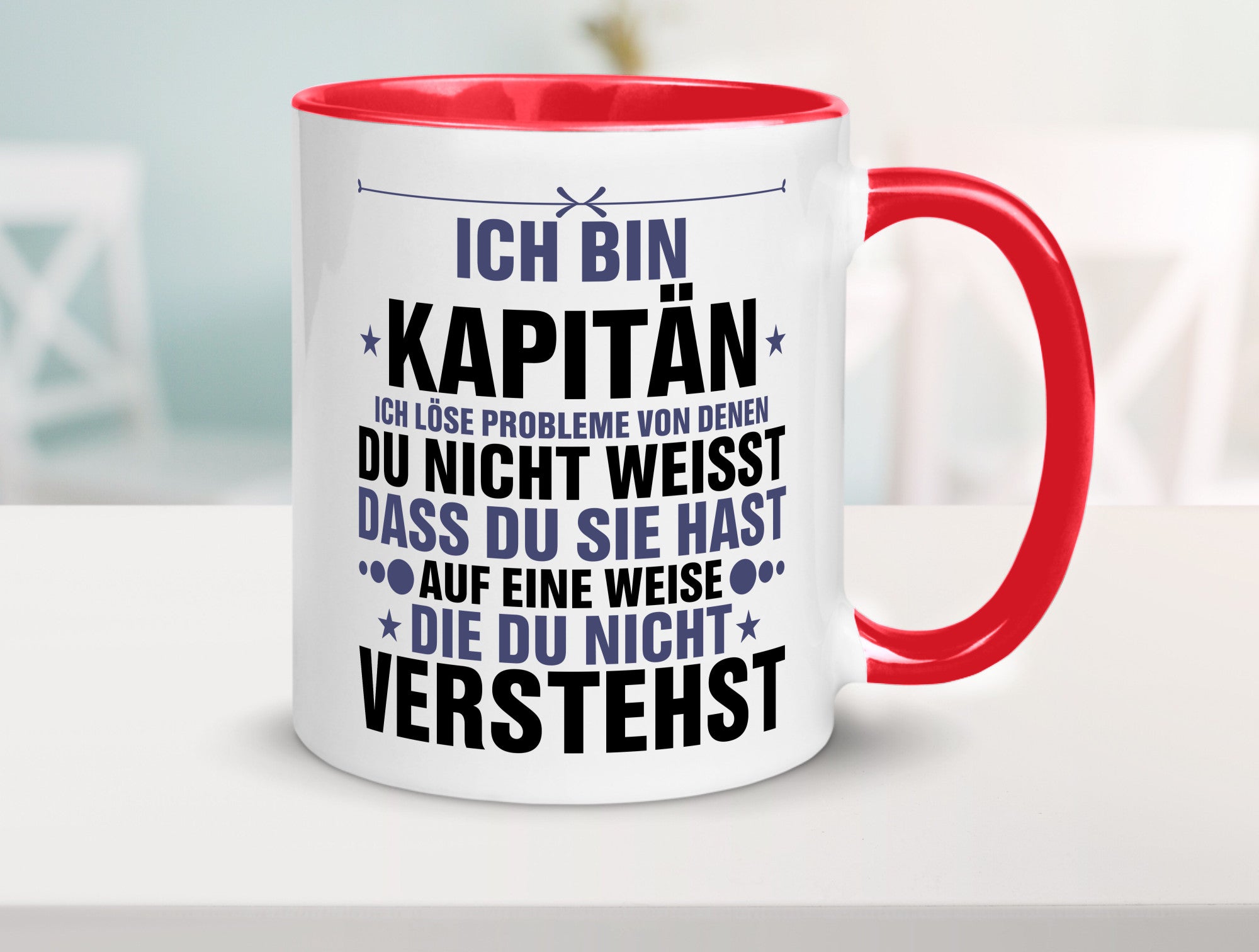 Löse Probleme: Kapitän | Schiffskapitän Schiff v2 Geschenk Humor Geschenkidee