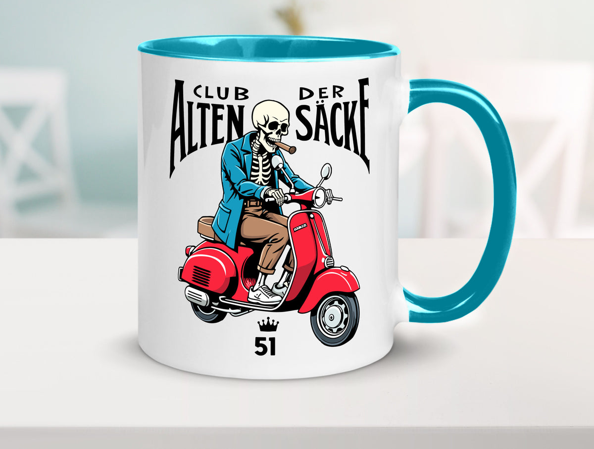 51. Geburtstag | 51 Jahre Club der alten Säcke Geschenk Geschenkidee lustiger Tasse