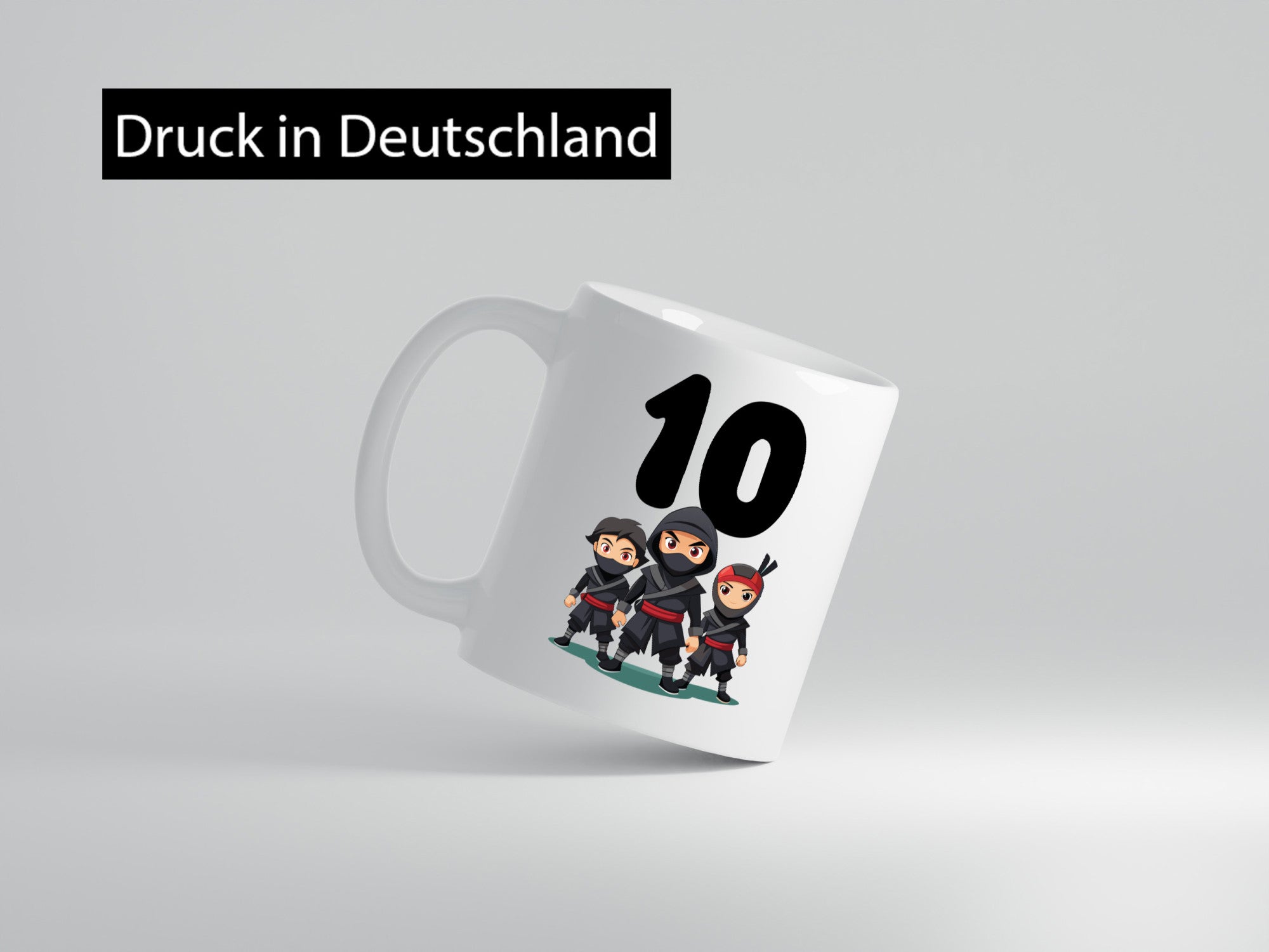10. Geburtstag | 10 Jahre Ninja Humor Geschenkidee Tasse