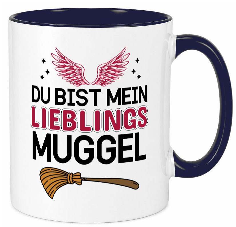 Lieblings Muggel Geschenk Humor Geschenkidee lustiger Spruch Tasse