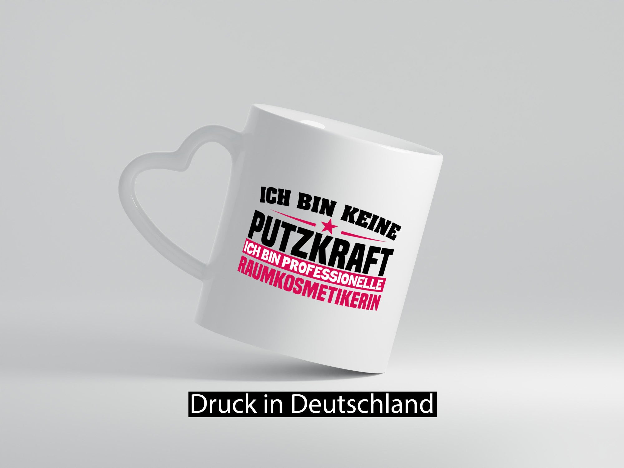 Raumkosmetikerin | Putzkraft Tasse Beruf Reinigung lustiger Spruch Geschenk