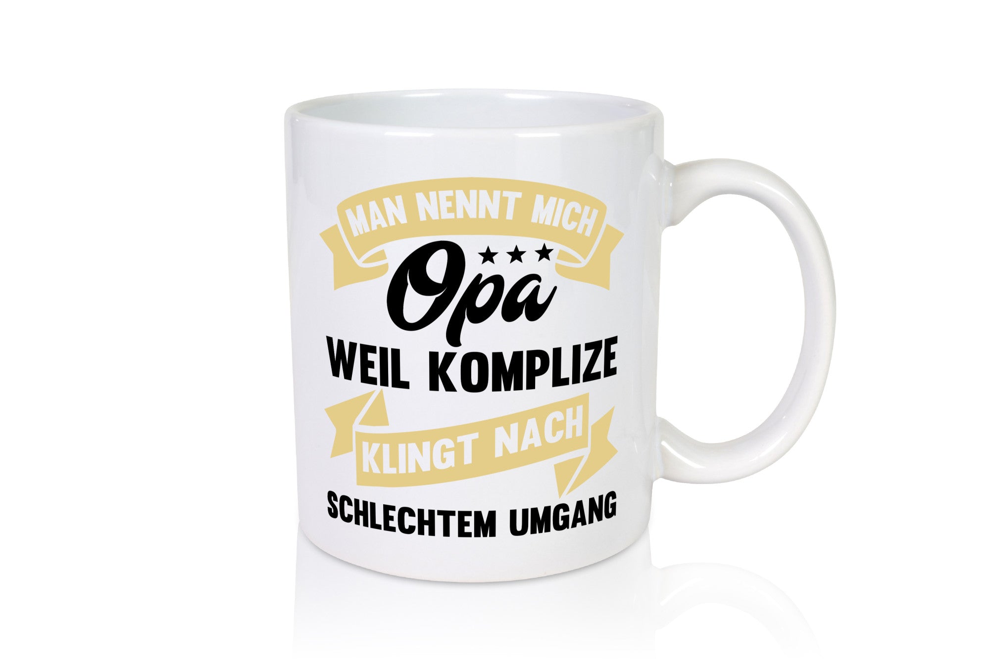 Man nennt mich Opa | Bester der Welt Humor Familie Geschenkidee Tasse