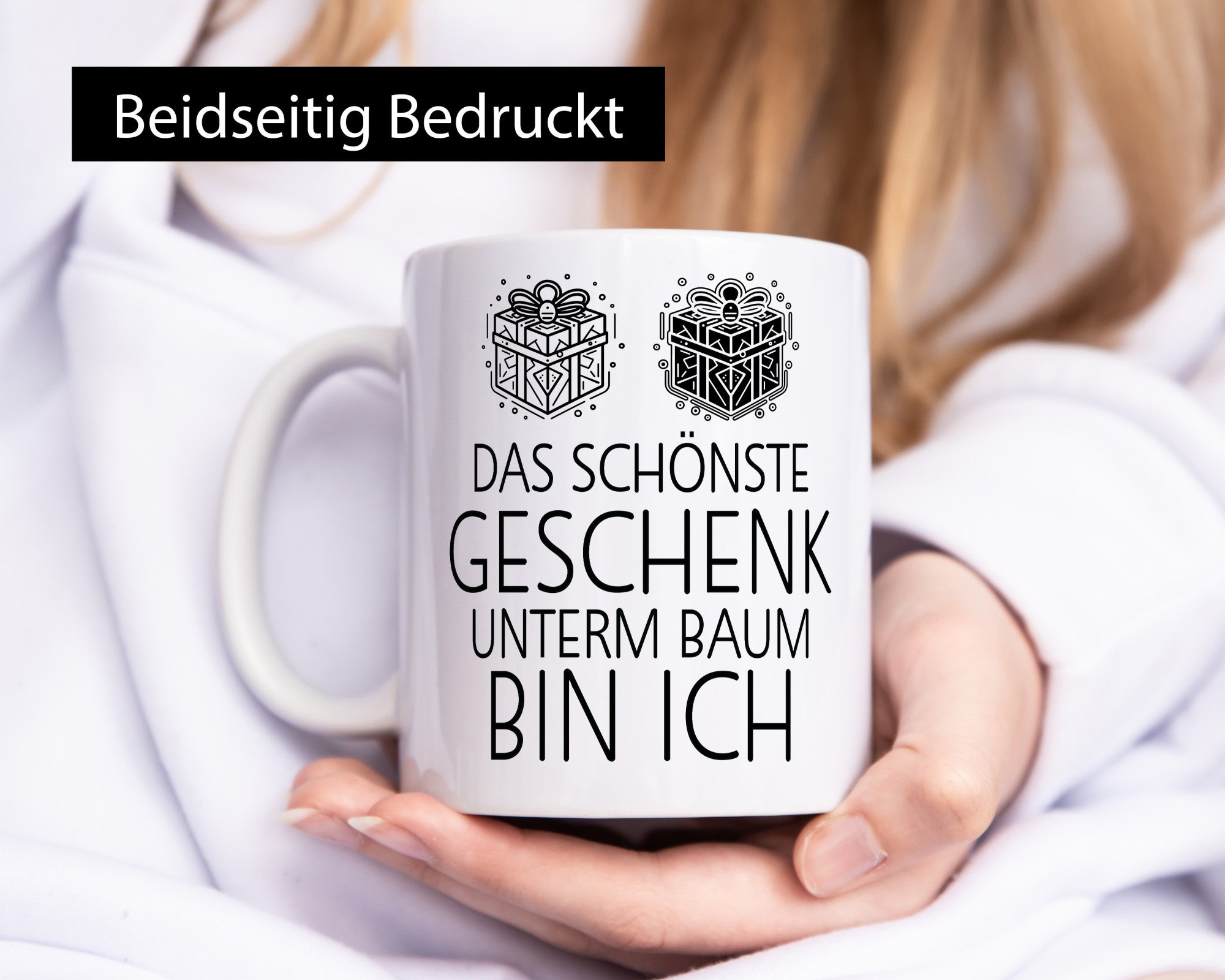Das schönste Geschenk unterm Baum bin ich | Weihnachten Humor Geschenkidee