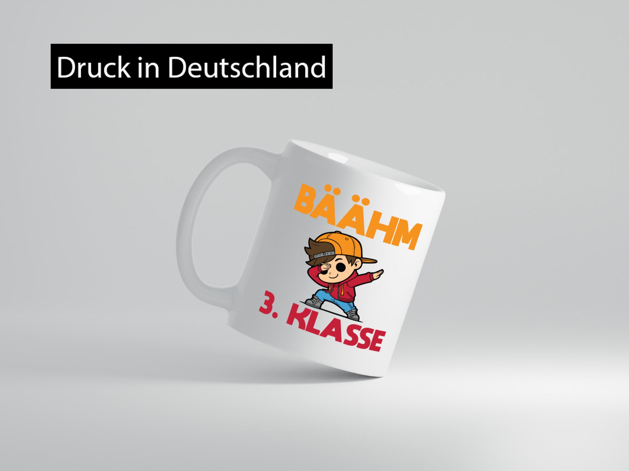 Bäähm 3. Klasse | Schule Junge lustig Humor Geschenkidee Geschenk Tasse