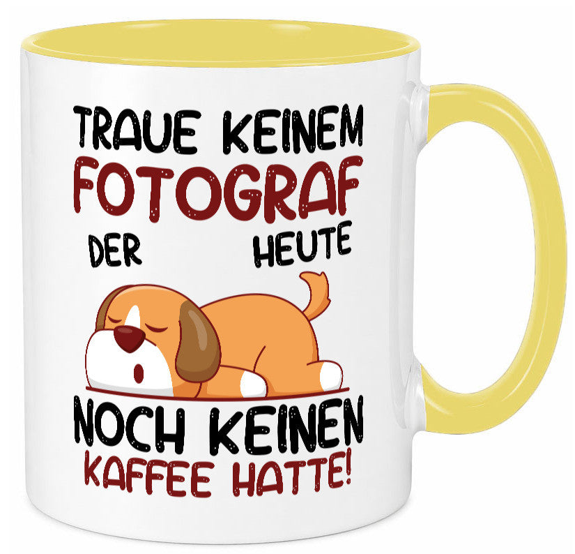 Traue keinem Fotograf | Fotografie Kamera lustiger Spruch Geschenk Humor