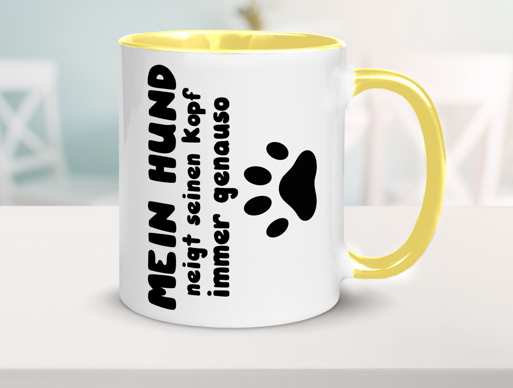 Mein Hund | lustige Tasse Hundebesitzer Humor lustiger Spruch Geschenk