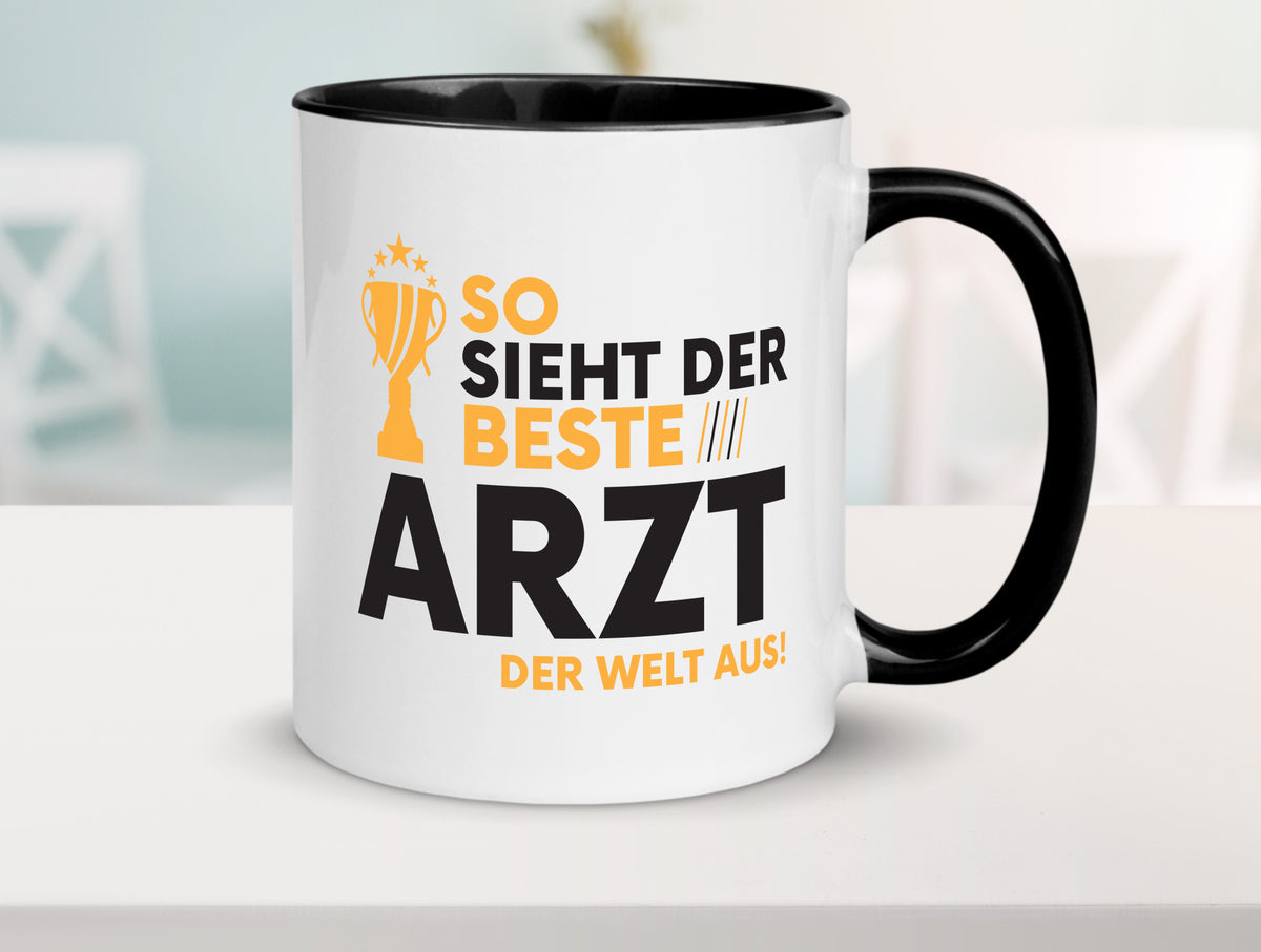 Der Weltbeste Arzt | Medizin Doktor Facharzt lustiger Spruch Geschenk Humor Tasse
