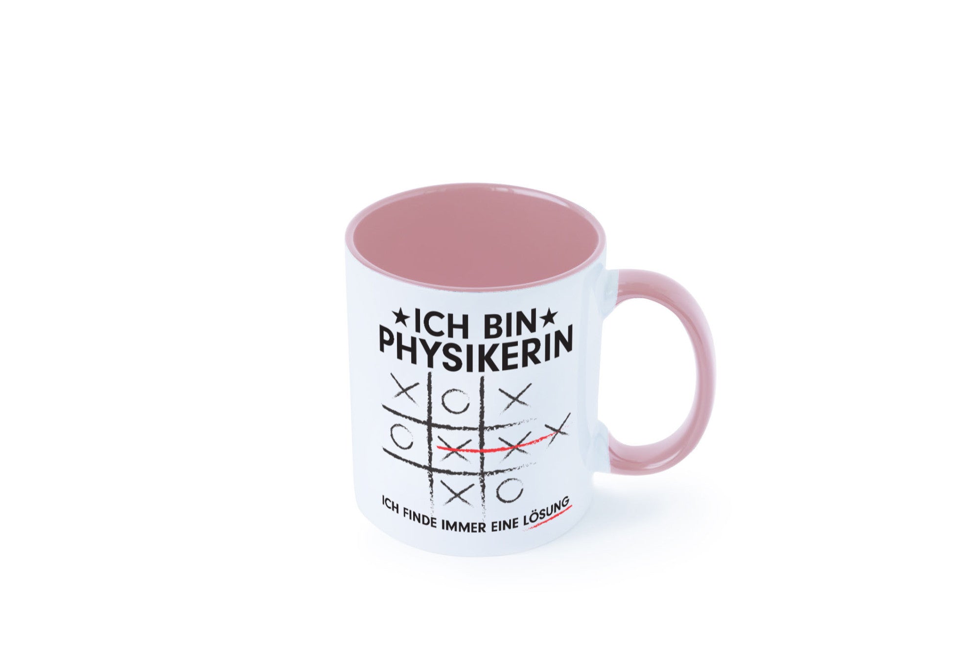 Löse Probleme: Physikerin | Physik Humor Geschenkidee Tasse
