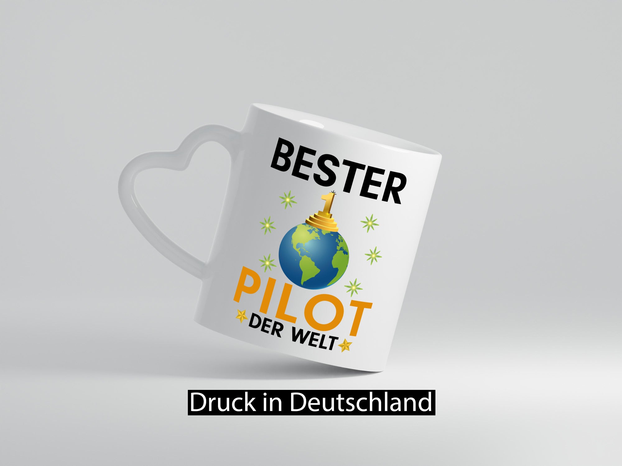 Welt Bester Pilot | Flugzeug Piloten Humor Geschenkidee Tasse