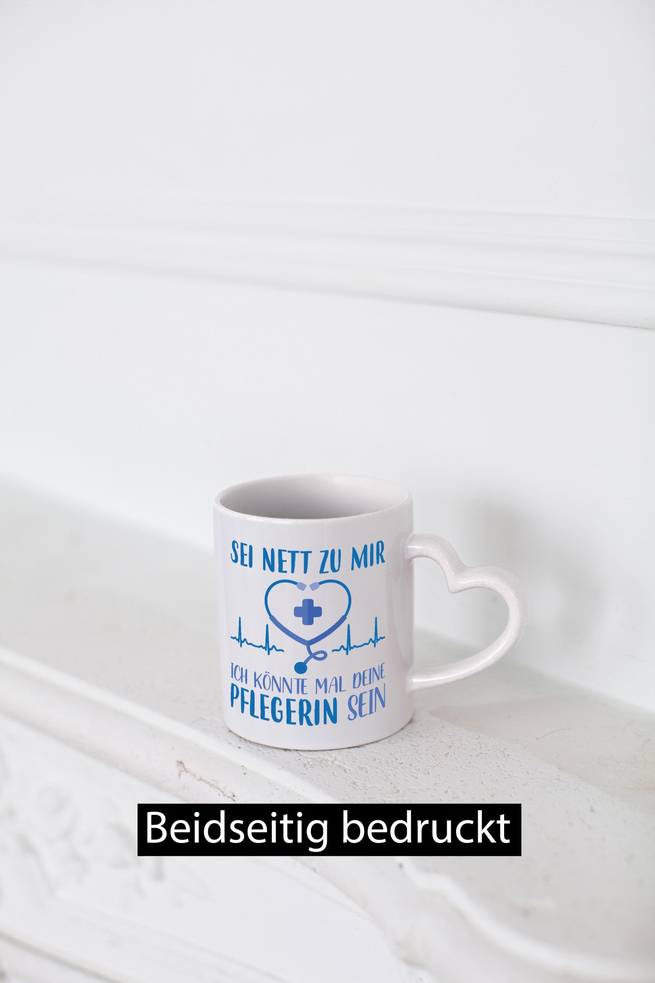 Sei Nett zu mir ich könnte deine Pflegerin sein Geschenk Humor Geschenkidee