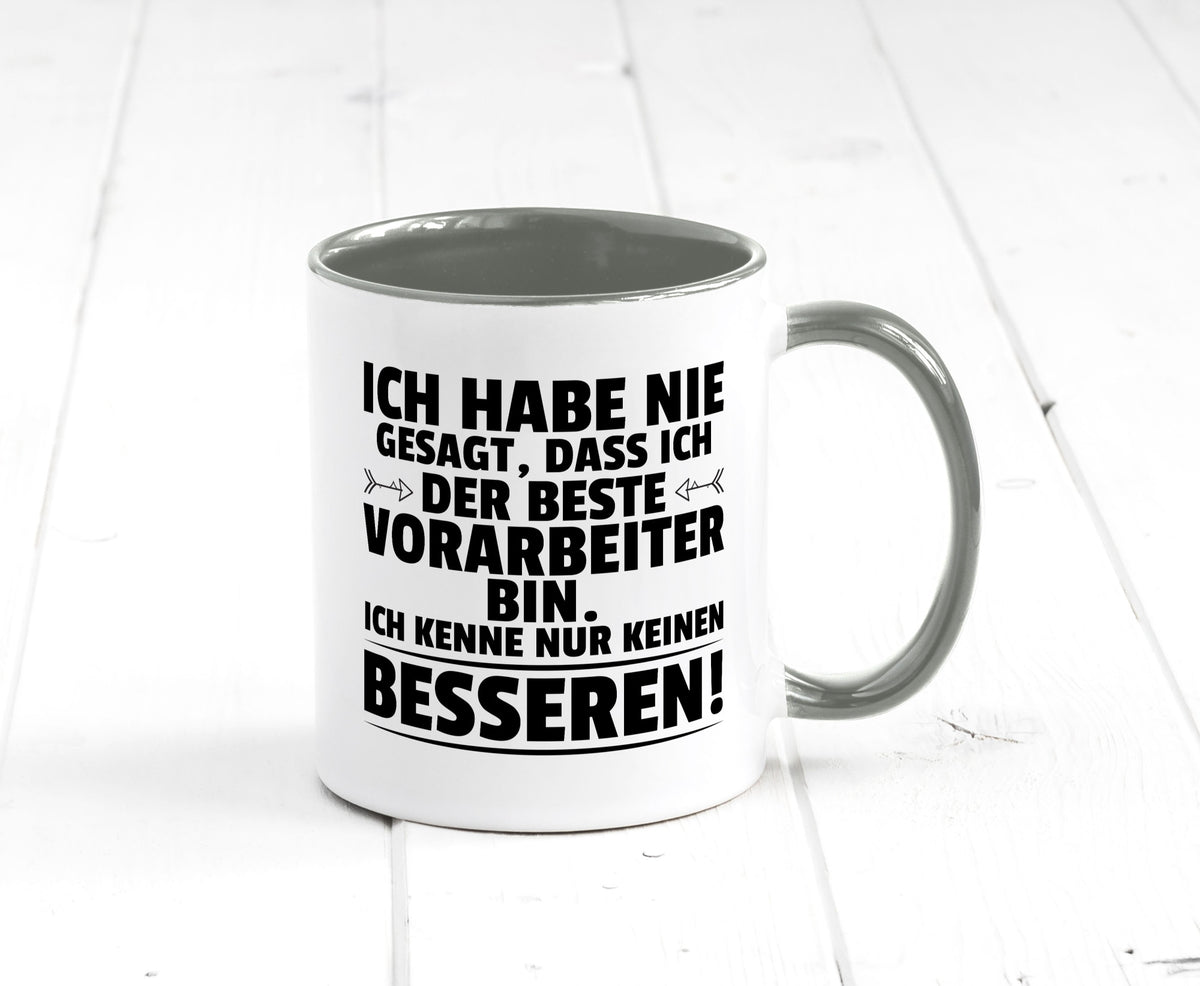 Der Beste Vorarbeiter | Kollege Teamleiter Humor Arbeit Kollegen Büro Tasse