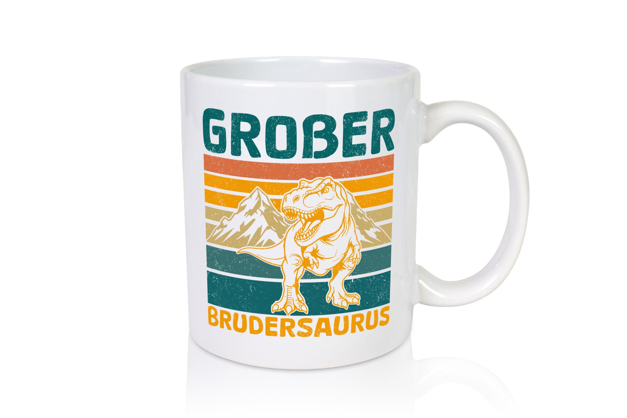 Großer Brudersaurus | Geschwester T-Rex Geschenkidee Humor Tasse