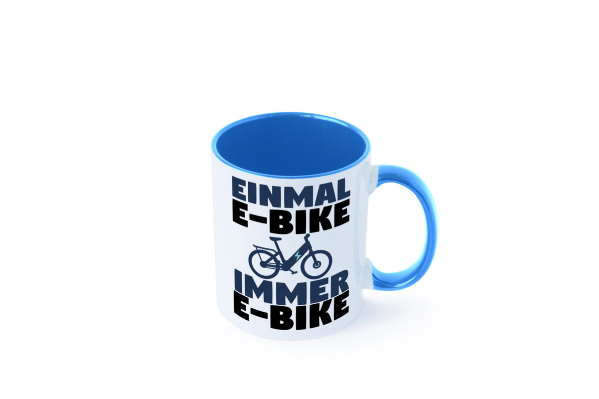 E-Bike Fahrer | Radfahrer Tasse Fahrrad Elektrorad lustiger Spruch Geschenk