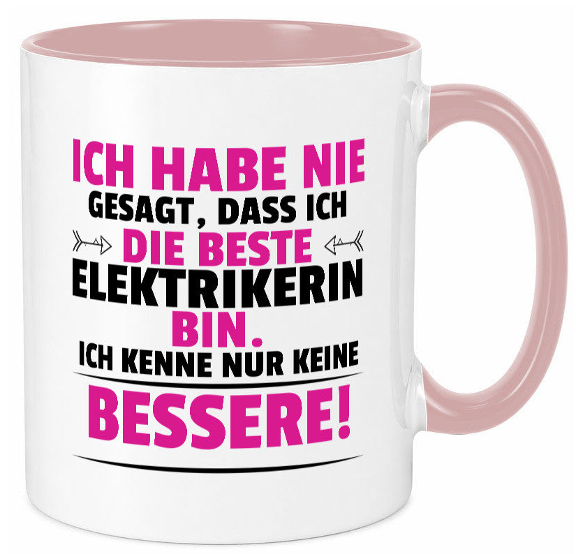 Die Beste Elektrikerin | Elektronikerin Elektrik lustiger Spruch Geschenk Humor
