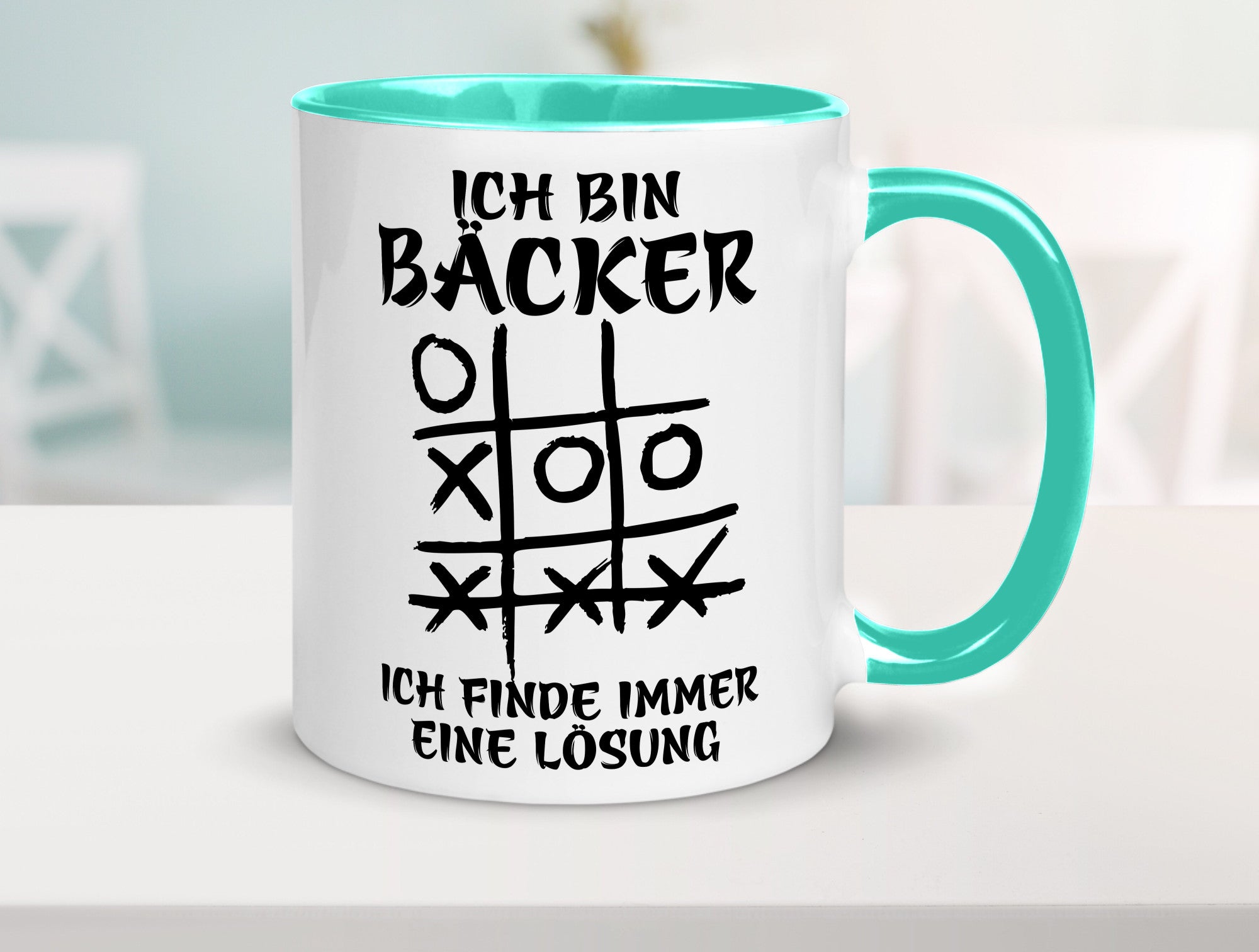 Ich bin Bäcker finde immer eine Lösung | Meister lustig Humor Geschenkidee