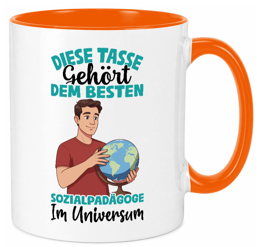 Im Universum: Sozialpädagoge | Pädagoge lustiger Spruch Geschenk Humor