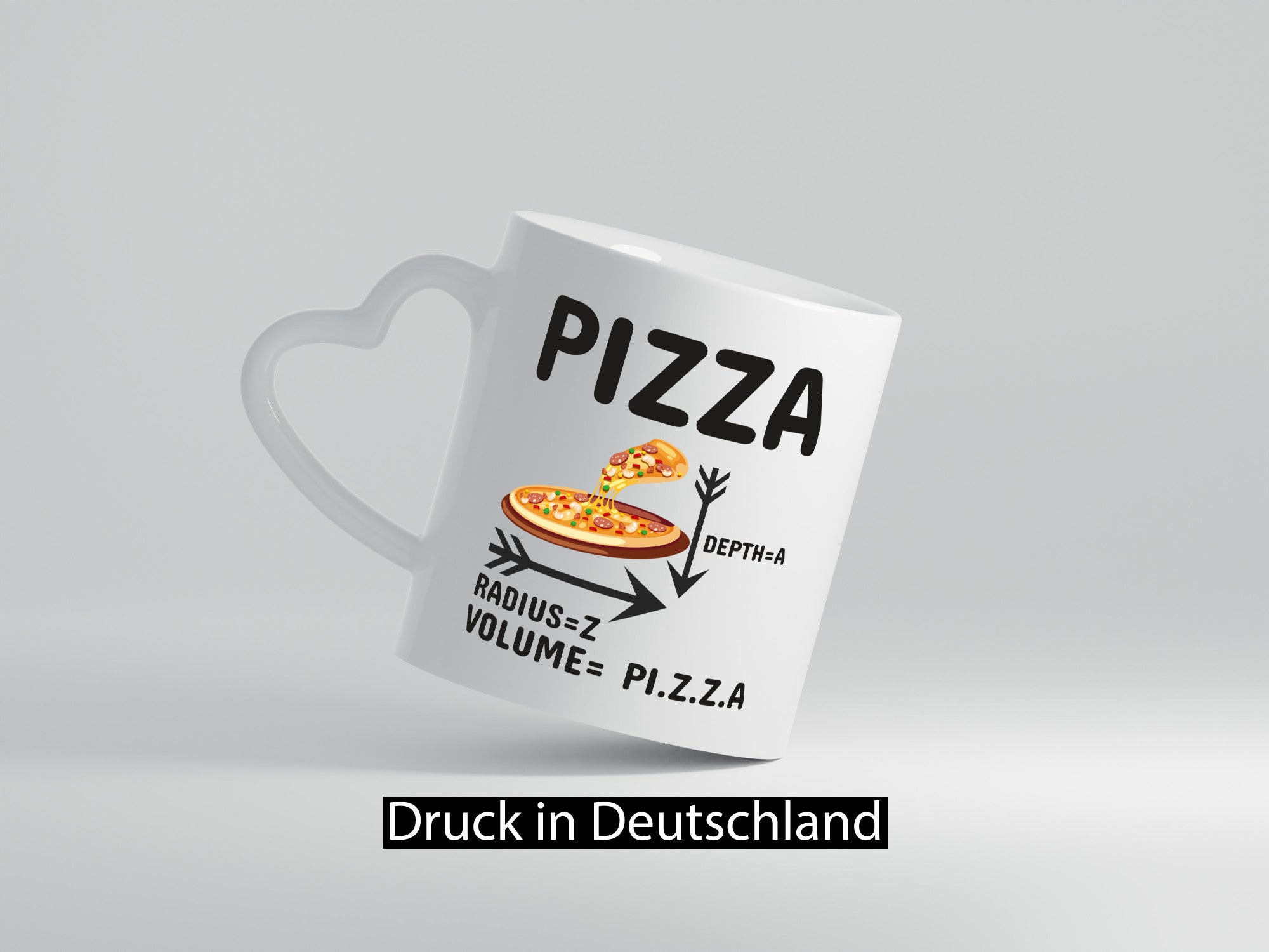 Pizza Tasse | Mathematik Witz Mathe Lehrer lustig Geschenkidee Humor
