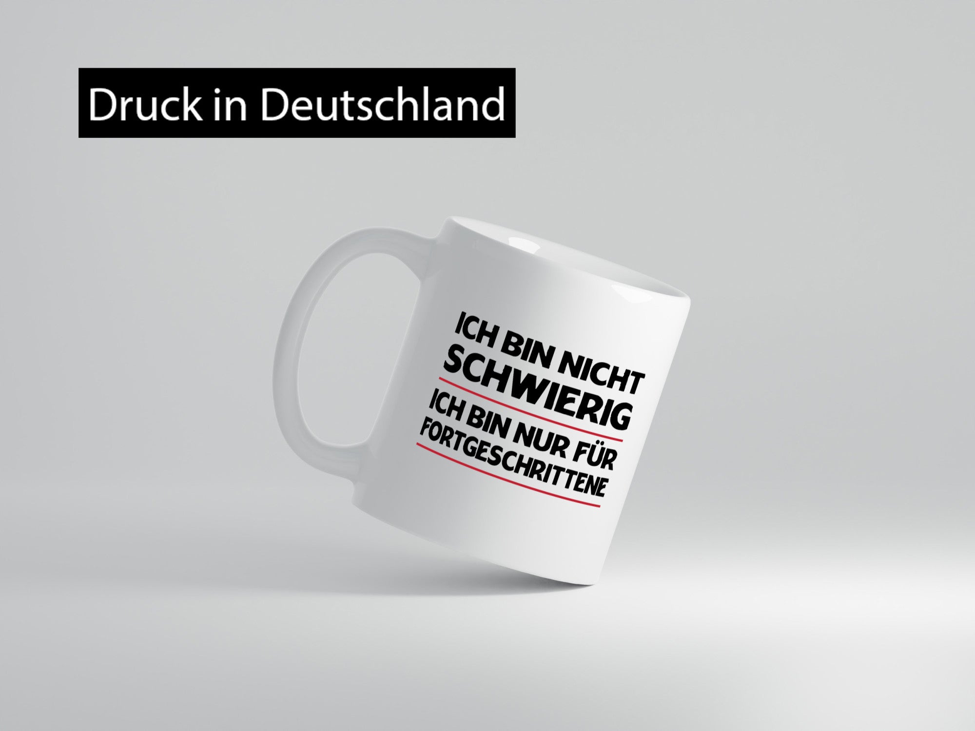 Ich bin nicht schwierig | Bürohumor Statement Geschenk Arbeit Kollegen Büro