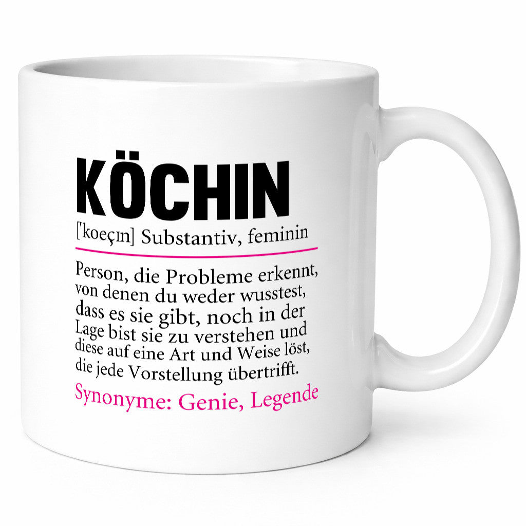 Köchin | Spruch Chefköchin Beruf Chefkoch Humor Arbeit Kollegen Büro