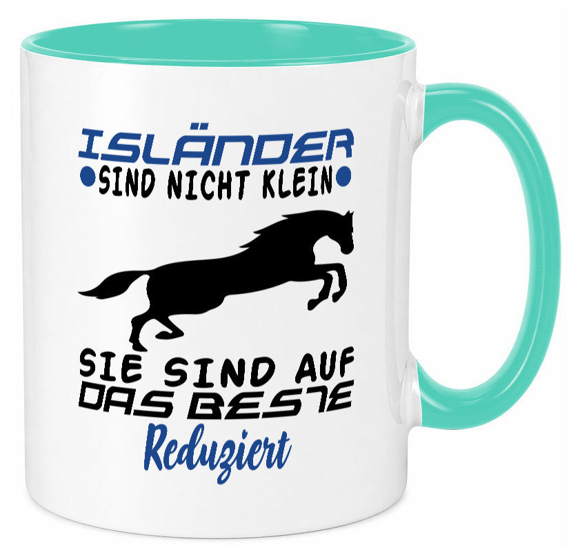 Isländer sind nicht klein | Auf das beste reduziert Geschenk Humor Geschenkidee Tasse