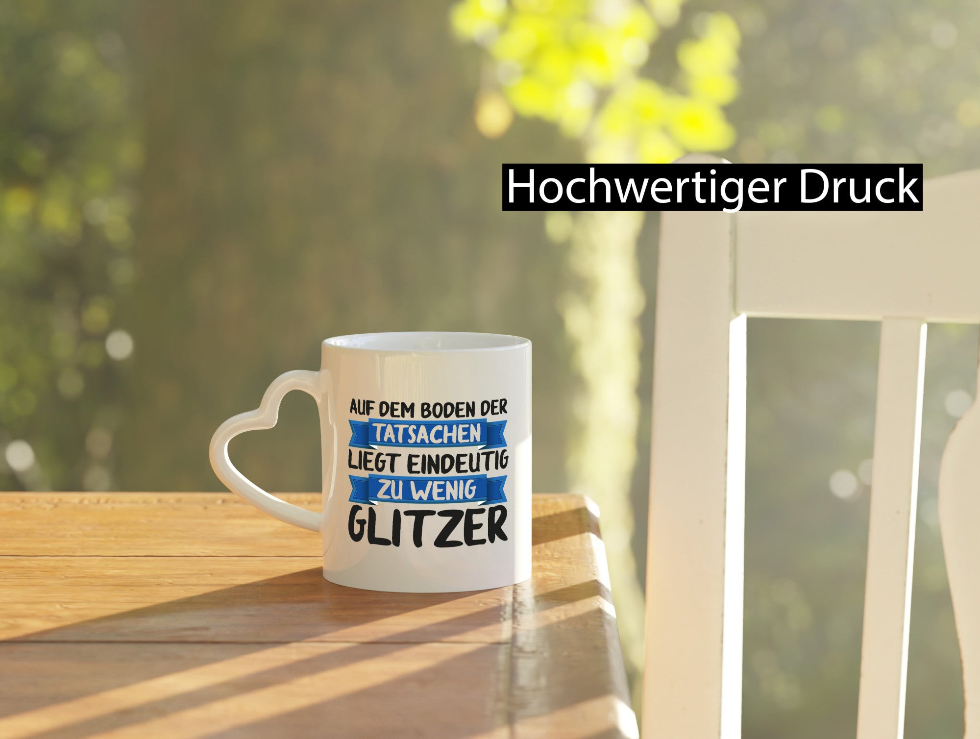 Auf den boden der Tatsachen | Glitzer komm mal runter lustiger Spruch Geschenk