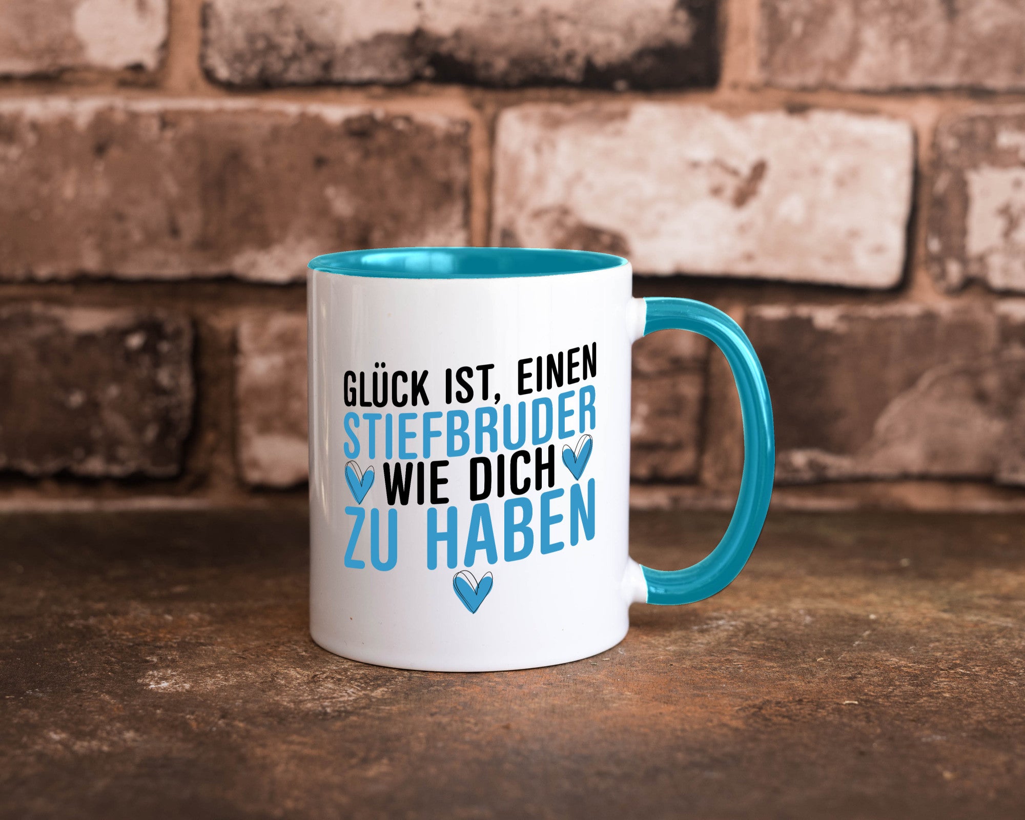 Stiefbruder wie dich | Glück lieber Bruder Geburtstag Geschenkidee Humor Tasse