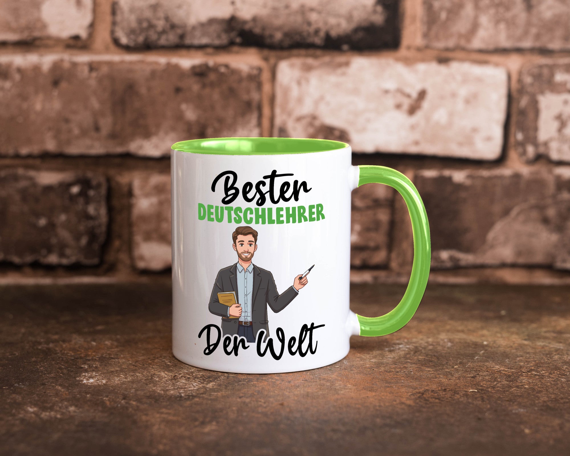 Bester Deutschlehrer | Lehrer Schule v2 lustiger Spruch Geschenk Humor