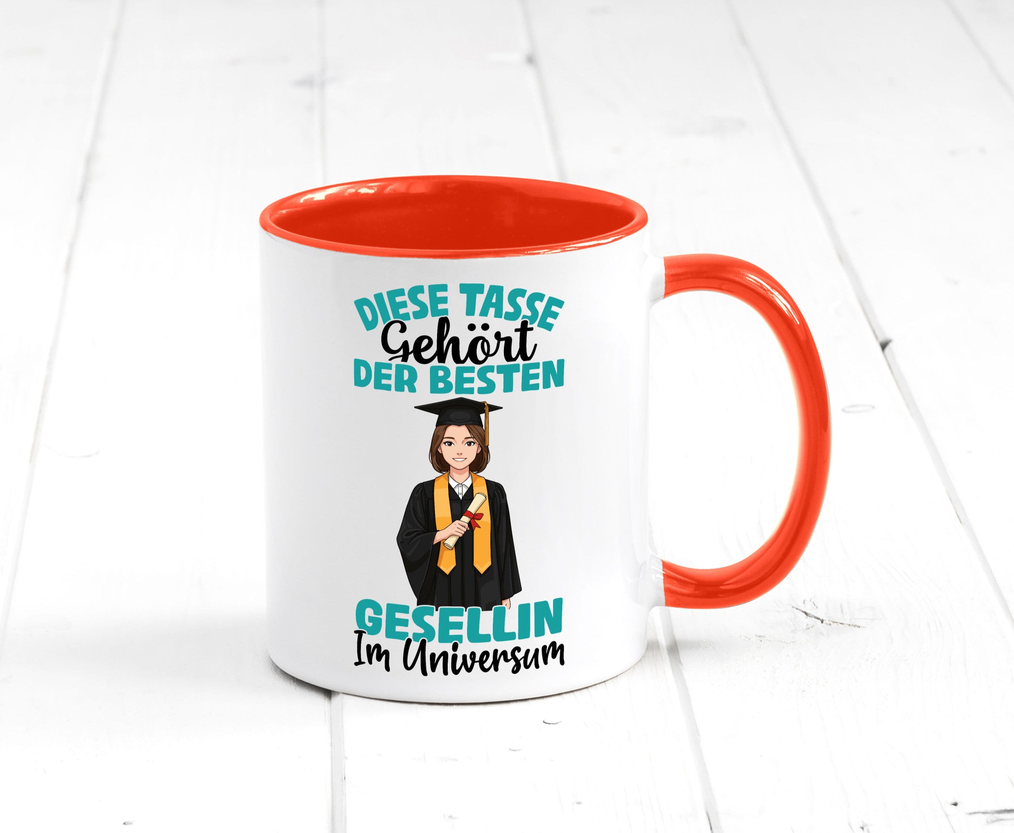 Im Universum: Gesellin | Handwerkerinnen lustiger Spruch Geschenk Humor