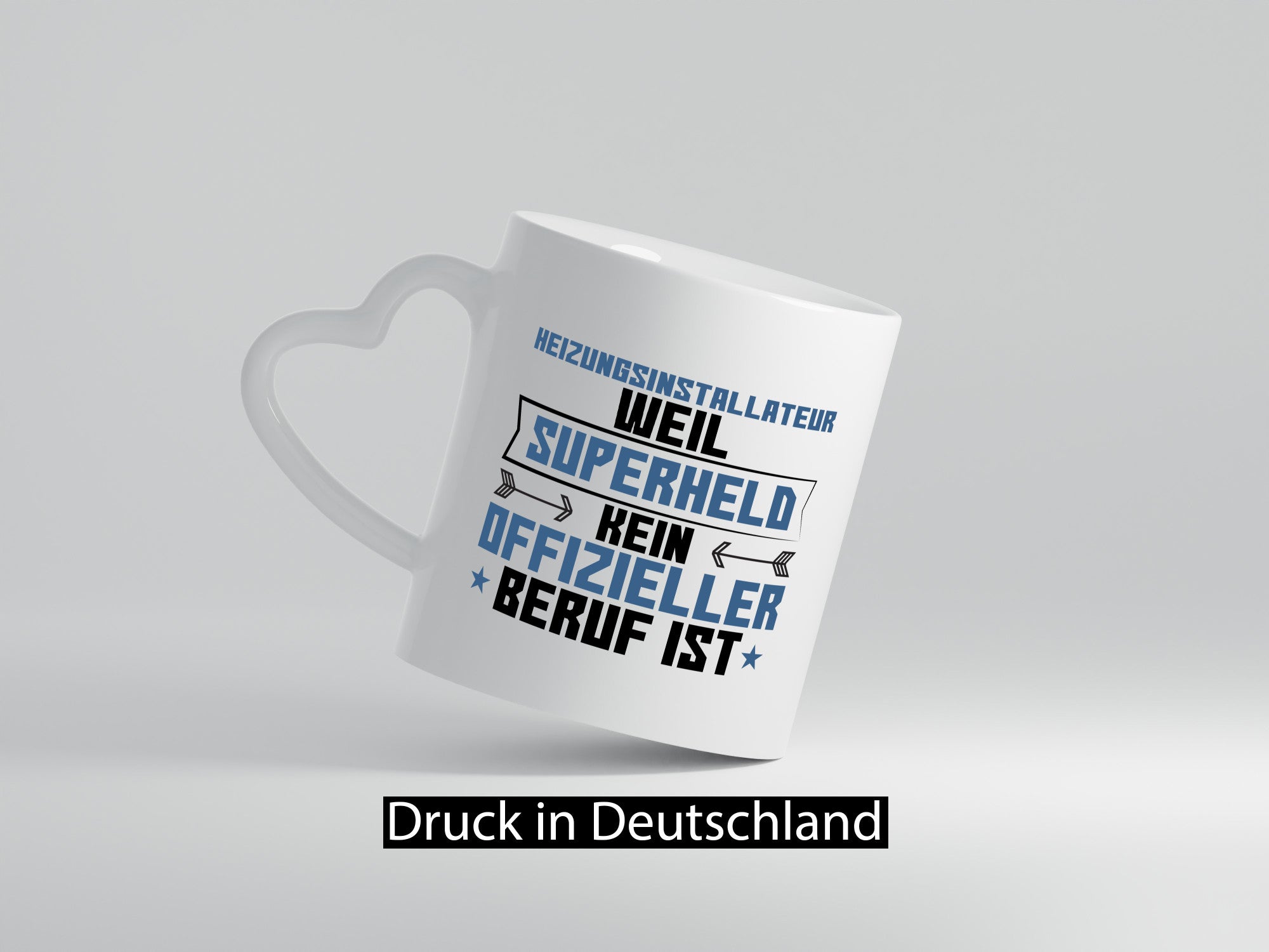 Superheld Heizungsinstallateur | Hotel lustig Humor Geschenkidee Geschenk Tasse