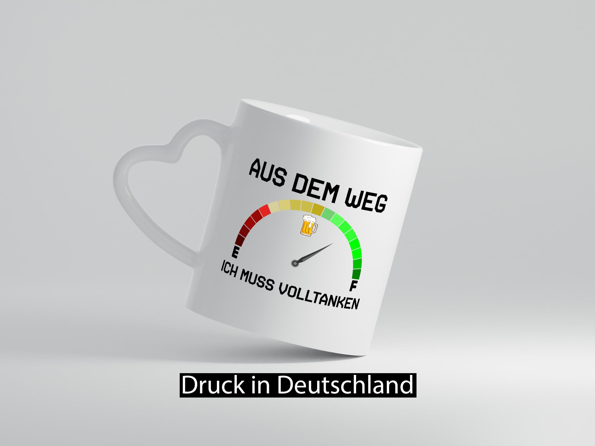 Aus dem Weg | Volltanken Bier Biertrinker Tacho lustig Humor Geschenkidee