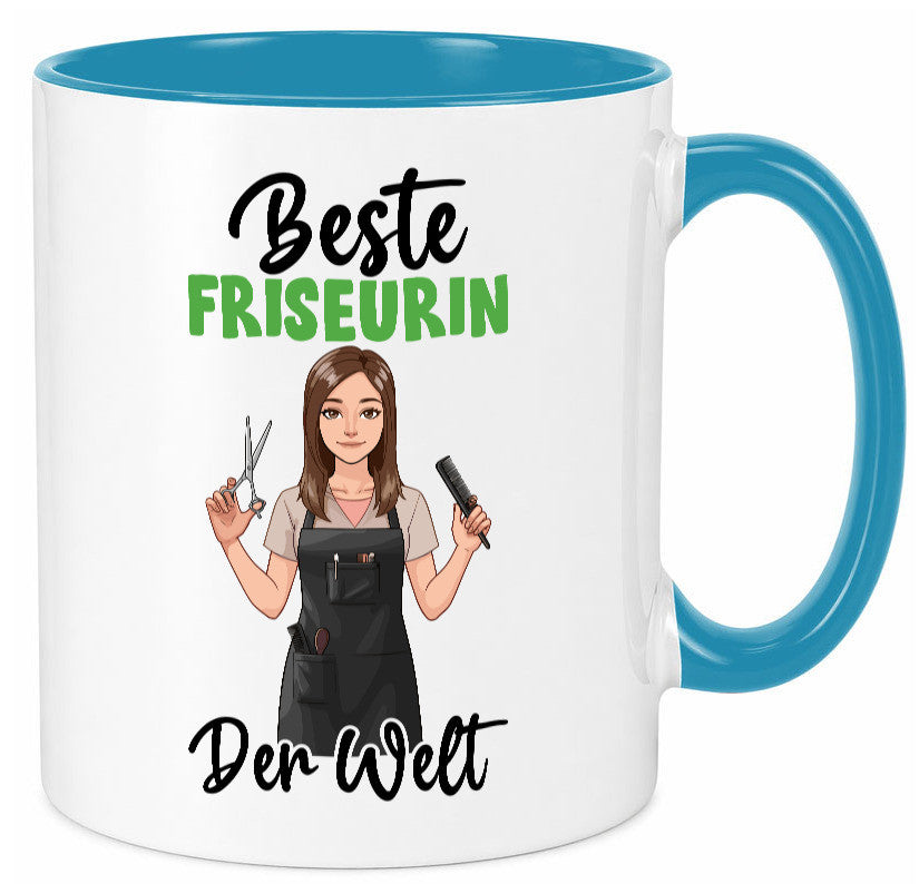 Beste Friseurin | Friseuse Frisuerin Geschenk Humor Geschenkidee lustiger