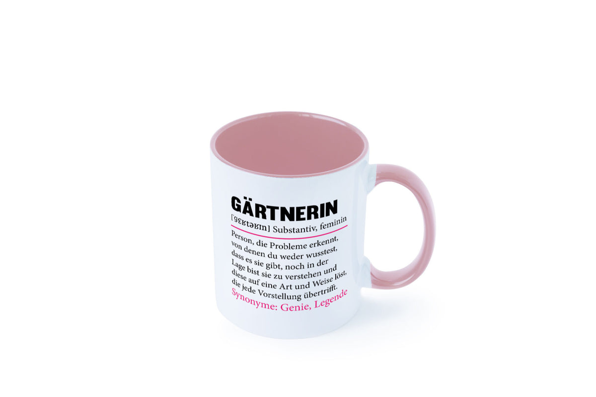 Gärtnerin | lustig Gartenbau Beruf Spruch Geschenk Arbeit Kollegen Büro Tasse